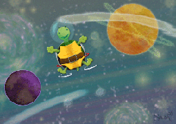 Черепахи в космосе